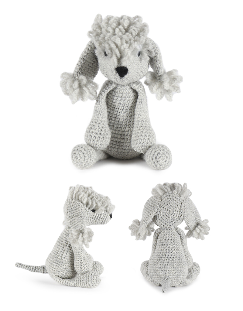 toft ed's animal rachel the bedlington amigurumi crochet